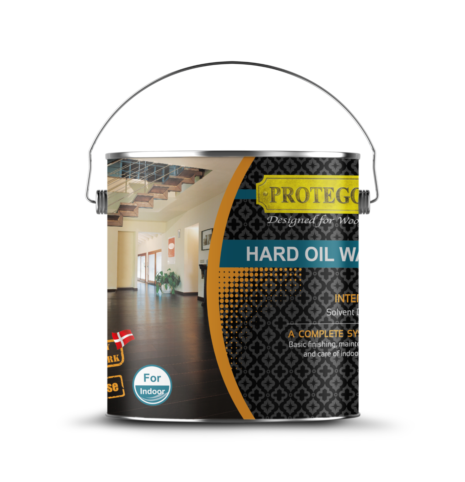 HARD OIL WAX NATURAL AND COLOUR Protego Woodcare Product